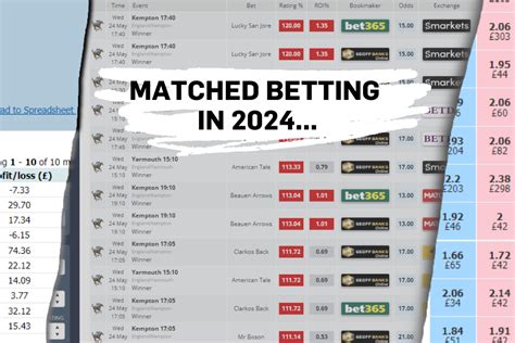 matched betting profits